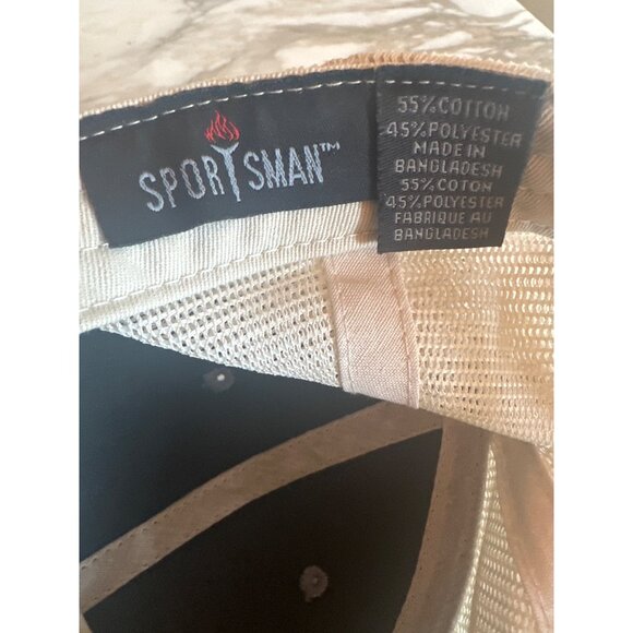 Sport-Smart Trucker Cap Blue & Beige Mesh Dad In The Streets Daddy In The Sheets - Picture 5 of 5